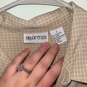 Never worn it size L fits like a L